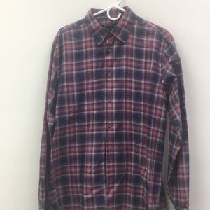 Men’s Designer Plaid Shirt